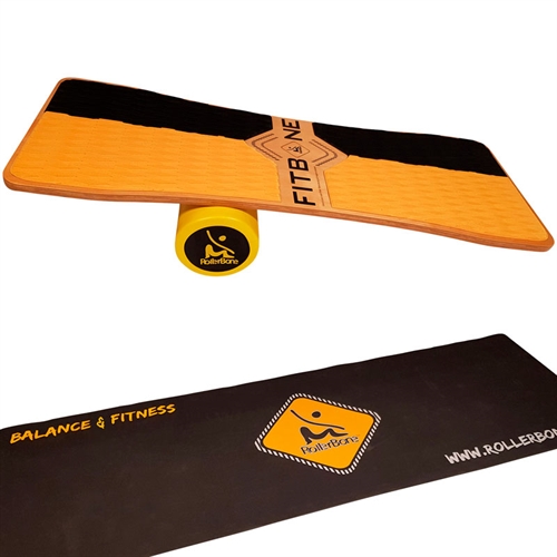 ROLLERBONE FITBONE CLASSIC BALANCE BOARD SÆT (TÆPPE)