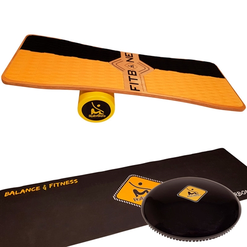 ROLLERBONE FITBONE CLASSIC BALANCE BOARD SÆT (TÆPPE + SOFTPAD)