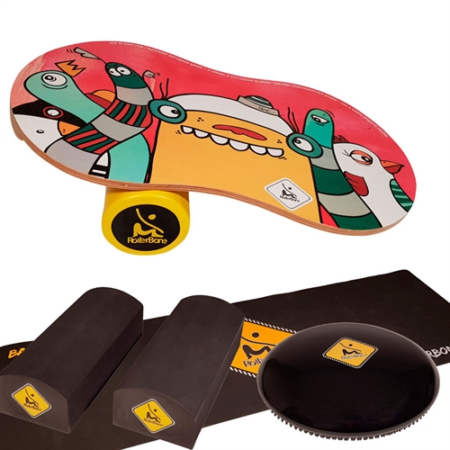 ROLLERBONE NANE ART CLASSIC BALANCEBOARD SÆT