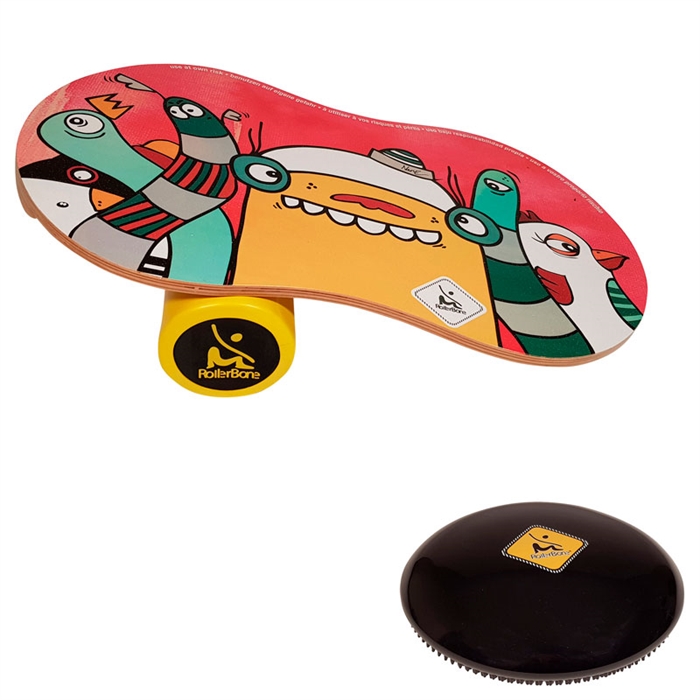 ROLLERBONE NANE CLASSIC BALANCEBOARD SÆT (SOFTPAD)