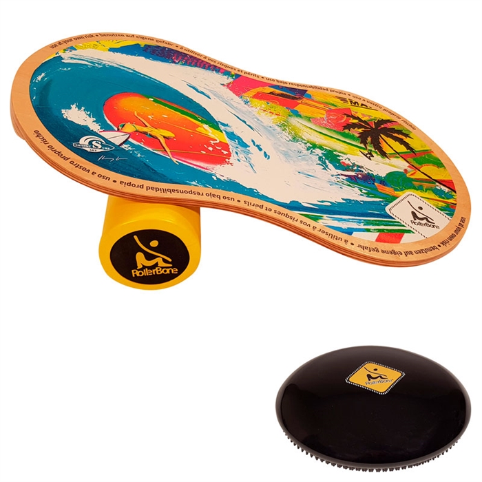 ROLLERBONE SHABBY CLASSIC BALANCE BOARD SÆT (SOFTPAD)