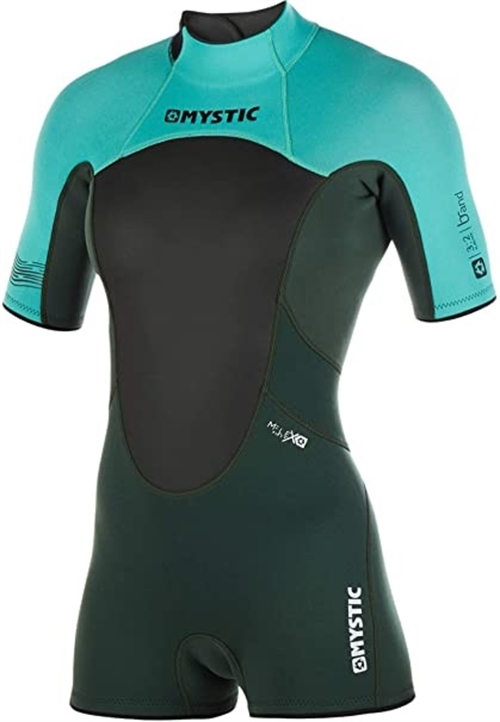 Mystic Brand Shorty 3/2mm Bzip Flatlock Women